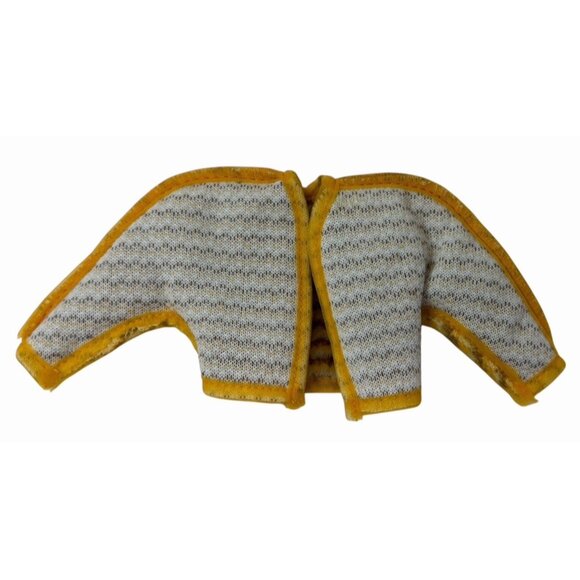 Vintage 1983 Twice As Nice Fashion Barbie Outfit 4822 Reversible Faux Fur Jacket - Picture 1 of 4